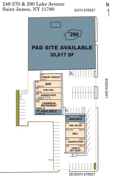 More Photos Of 246-270 Lake Ave, Saint James Unknown For Lease