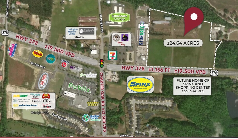 Primary Photo Of 730 US-378, Lexington Land For Sale