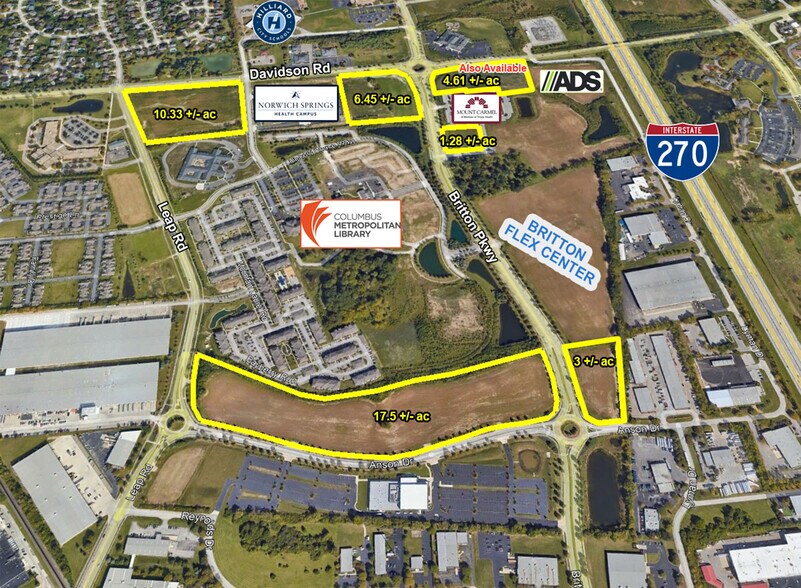 More Photos Of 4674 Britton Pky, Hilliard Land For Sale