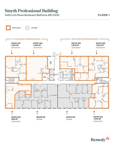More Photos Of 5445-5601 Loch Raven Blvd, Baltimore Medical For Lease