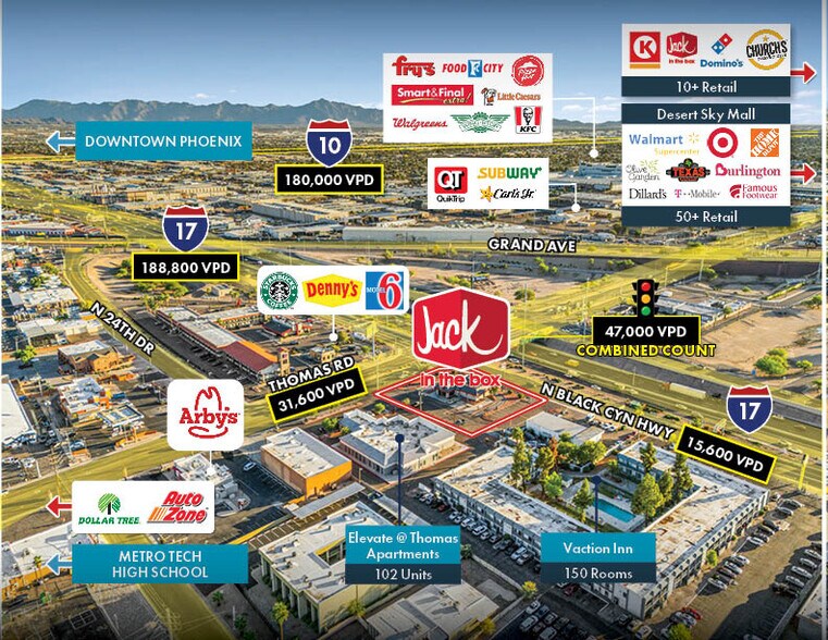 More Photos Of 2440 W Thomas Rd, Phoenix Fast Food For Sale