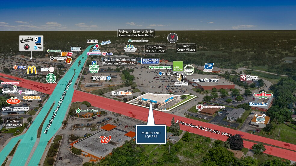 More Photos Of 3830 S Moorland Rd, New Berlin Freestanding For Lease