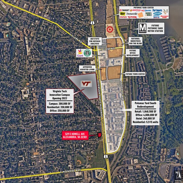 More Photos Of 516 E Bellefonte Ave, Alexandria Land For Lease