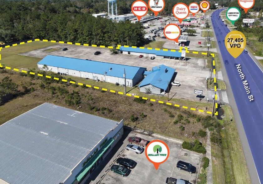 More Photos Of 727-801 N Main St, Lumberton General Retail For Lease