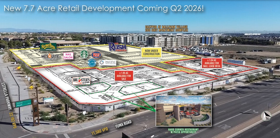 Primary Photo Of Estrella Pky @ Yuma Road, Goodyear General Retail For Lease