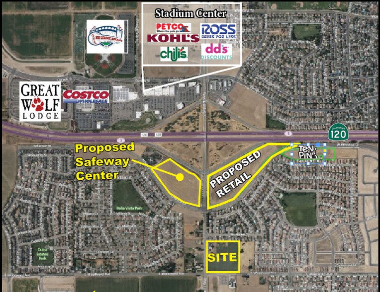 Primary Photo Of 1688 S Airport Way, Manteca Land For Sale