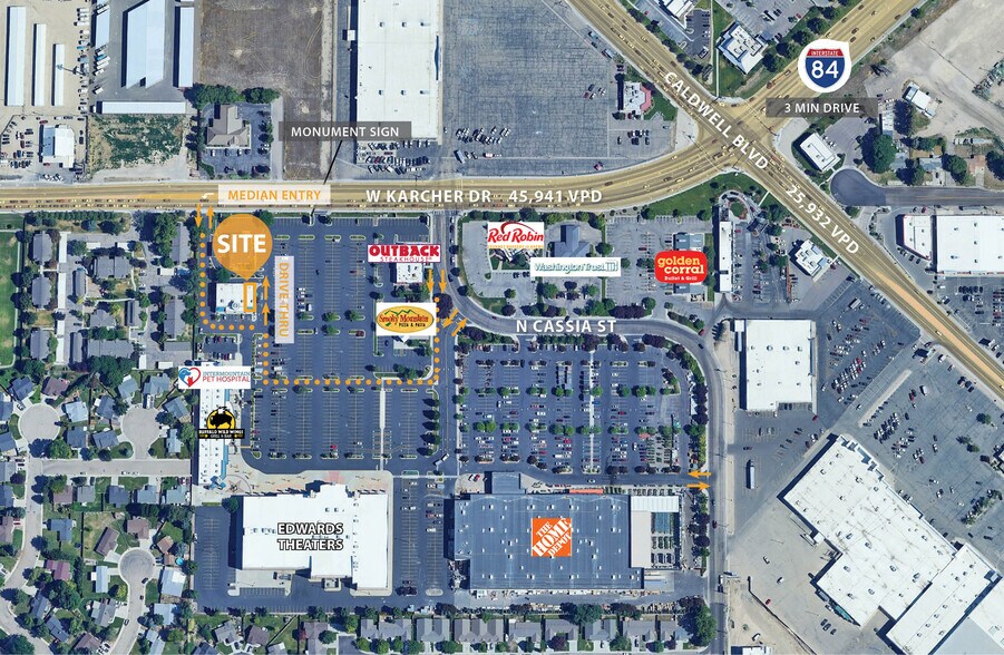 More Photos Of 2201-2207 Cassia St, Nampa General Retail For Lease