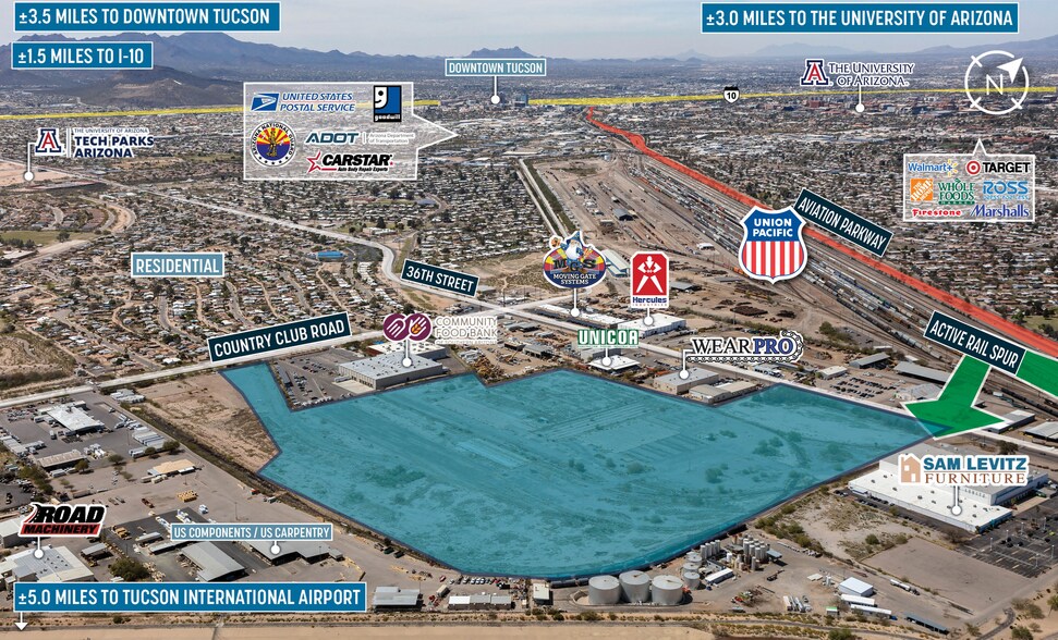 More Photos Of 3390 E 36th St, Tucson Industrial For Lease
