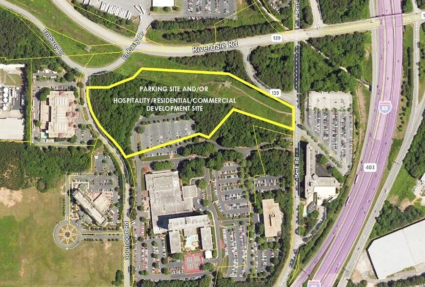 Primary Photo Of 4851 Best Rd, College Park Land For Sale