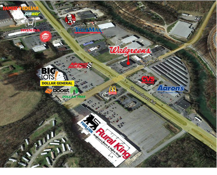 More Photos Of 2707 Greensboro Rd, Martinsville Drugstore For Lease