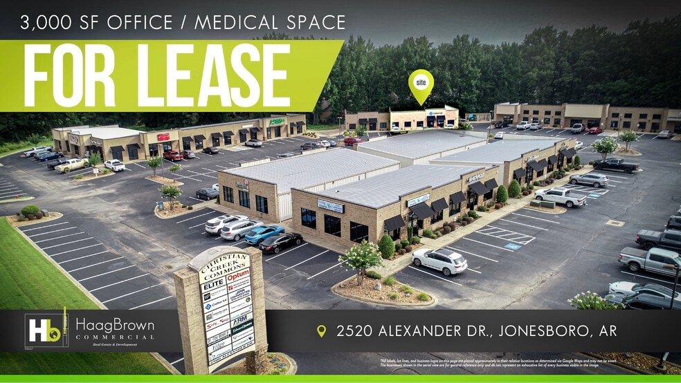 Primary Photo Of 2520 Alexander Dr, Jonesboro Medical For Lease