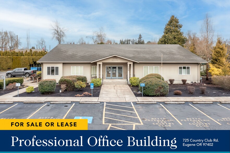 Primary Photo Of 725 Country Club Rd, Eugene Office For Sale