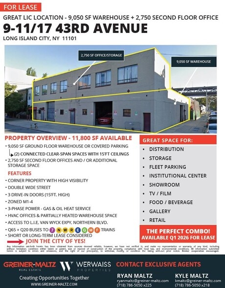 More Photos Of 9-11-9-17 43rd Ave, Long Island, Long Island City Warehouse For Lease