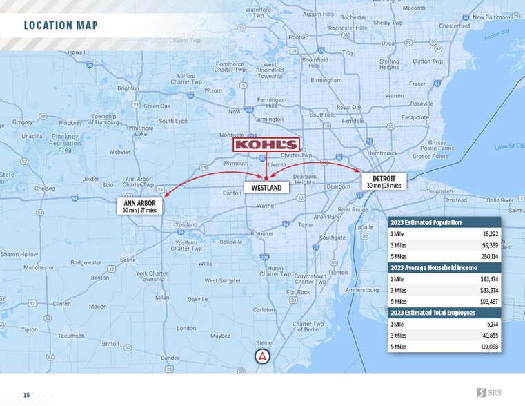 More Photos Of 35000 W Warren Rd, Westland Department Store For Sale