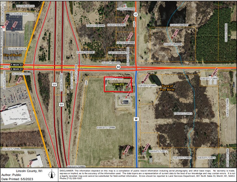 More Photos Of N1683 County Rd W, Merrill Land For Sale
