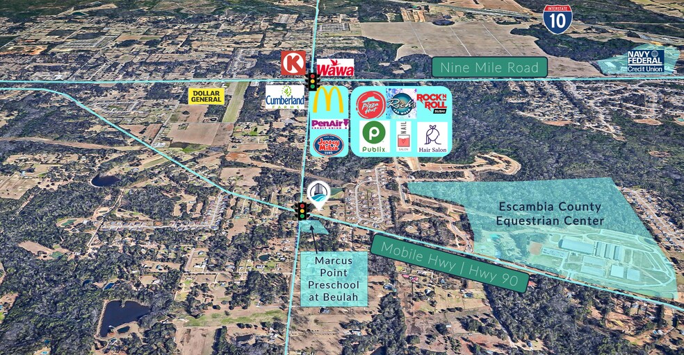 More Photos Of 7998 Mobile Hwy, Pensacola Land For Sale