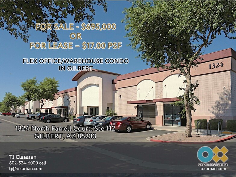 More Photos Of 1324 N Farrell Ct, Gilbert Warehouse For Sale