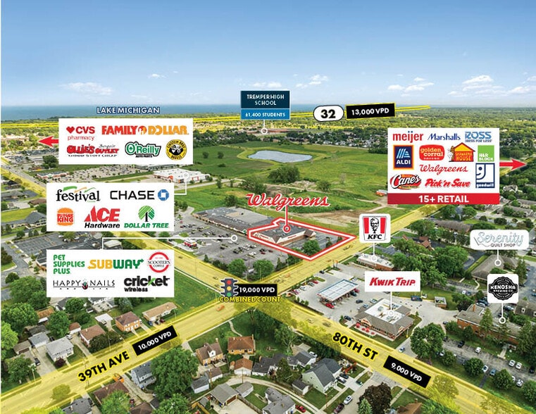 More Photos Of 3805 80th St, Kenosha Drugstore For Sale