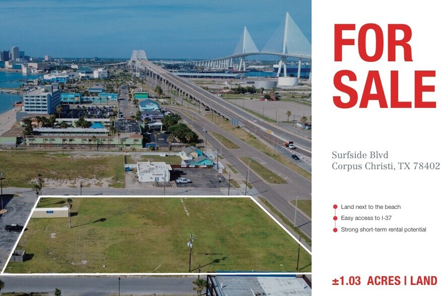 Primary Photo Of 3416 Surfside Boulevard, Corpus Christi Land For Sale