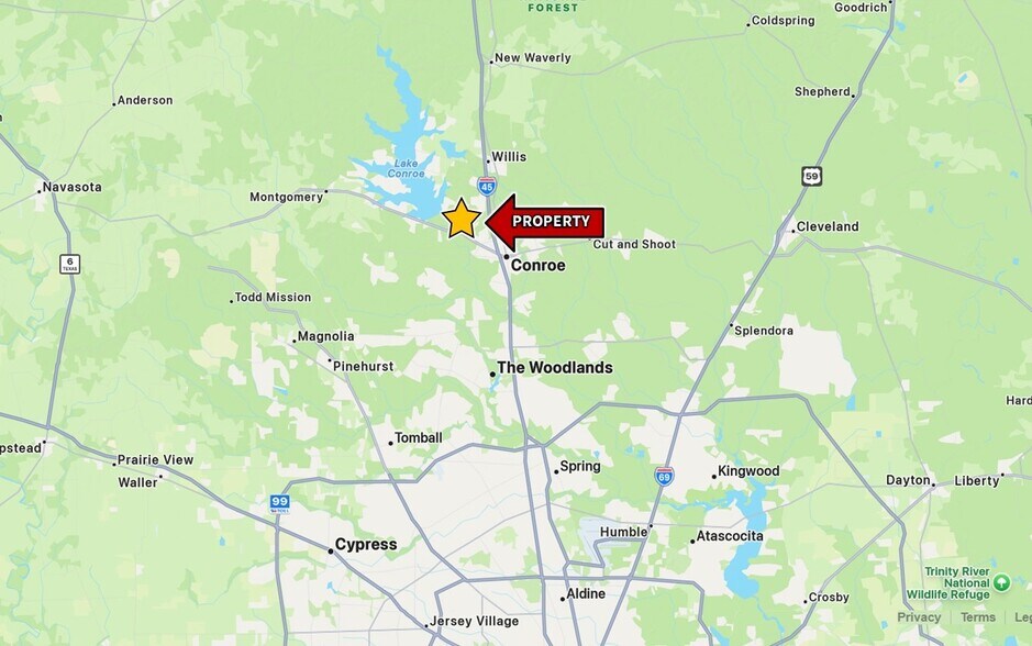 More Photos Of 2536 Longmire Rd, Conroe Land For Sale