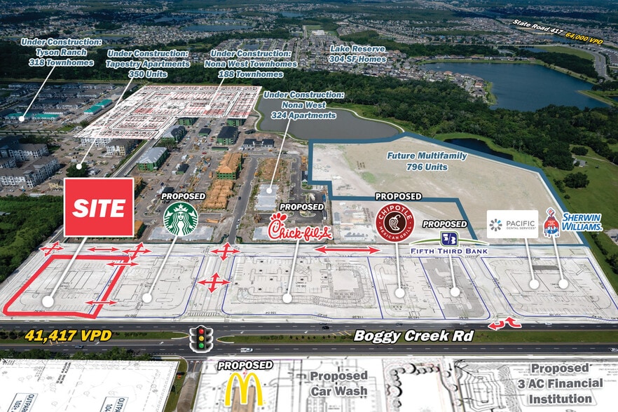 More Photos Of 14314 Boggy Creek Rd, Orlando General Retail For Lease