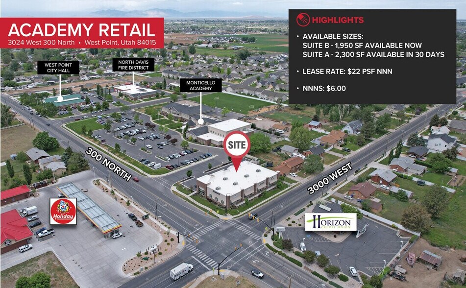 Primary Photo Of 3024 W 300 N, West Point General Retail For Lease