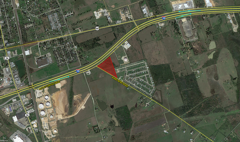 Primary Photo Of I-10 & Ward Bend Rd, Sealy Land For Sale