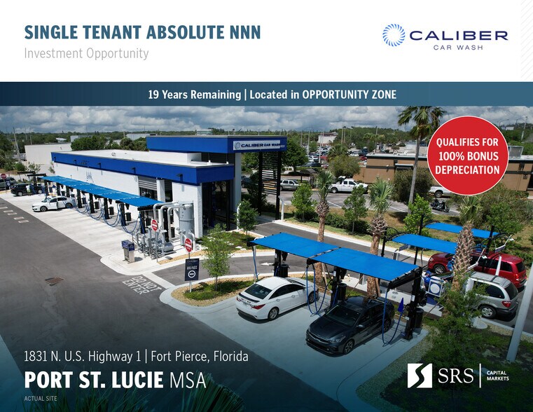 Primary Photo Of 1831 US 1 hwy, Fort Pierce Carwash For Sale