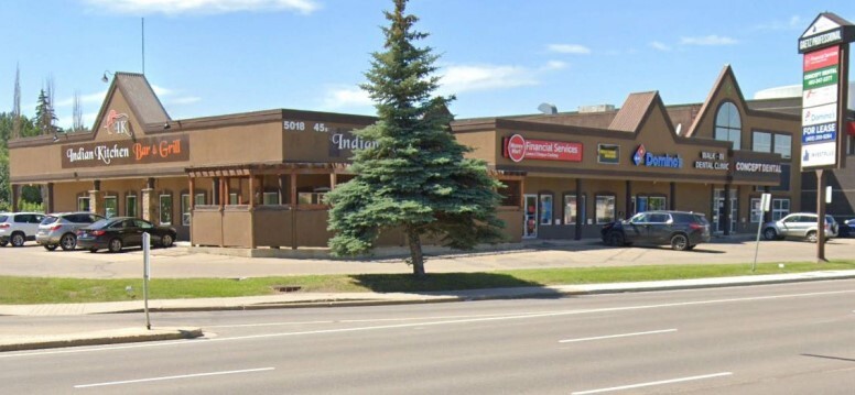 Primary Photo Of 5018 45 St, Red Deer Storefront Retail Office For Sale