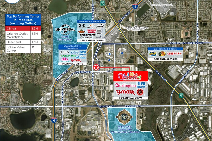 More Photos Of 6687-6905 S Kirkman Rd, Orlando Unknown For Lease