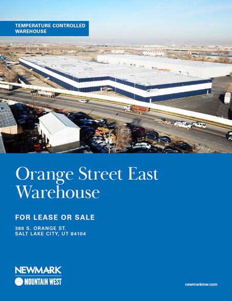 Primary Photo Of 389 Orange st, Salt Lake City Industrial For Lease