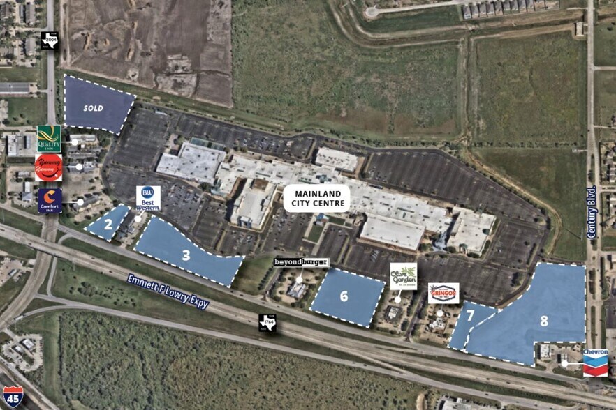 Primary Photo Of 10000 Emmett F Lowry Expy, Texas City Land For Sale