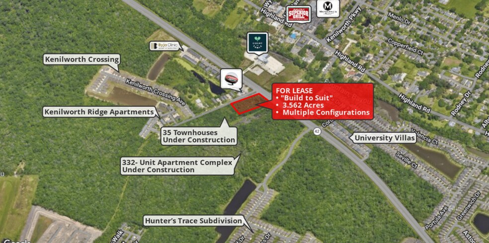 More Photos Of 555 Kenilworth Pkwy, Baton Rouge Land For Lease