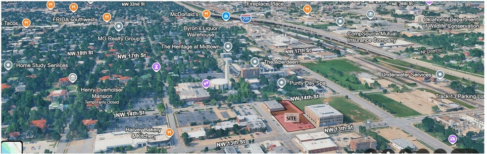 Primary Photo Of 1400 N Robinson Ave, Oklahoma City Land For Sale