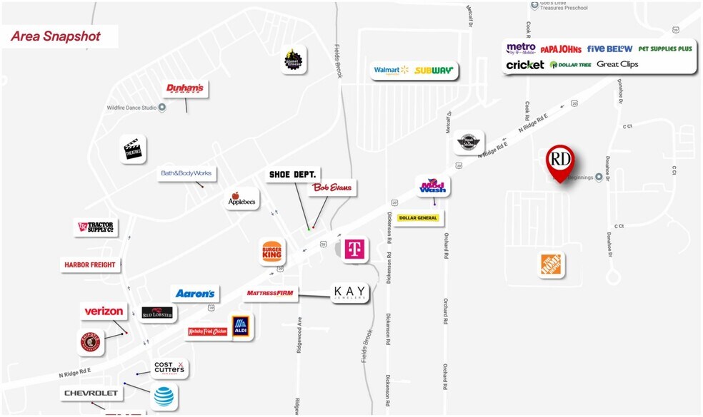 More Photos Of Market Pl @ Orchard, Ashtabula Land For Lease
