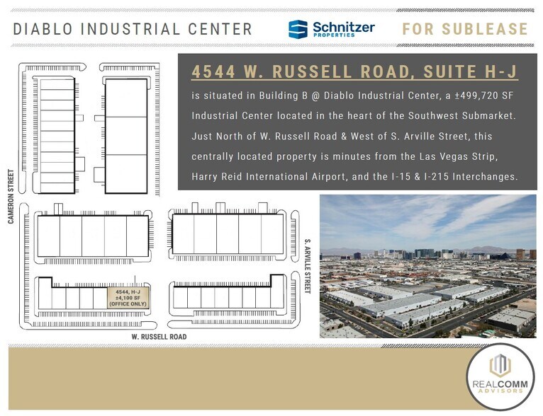 More Photos Of 4544 W Russell Rd, Las Vegas Warehouse For Lease
