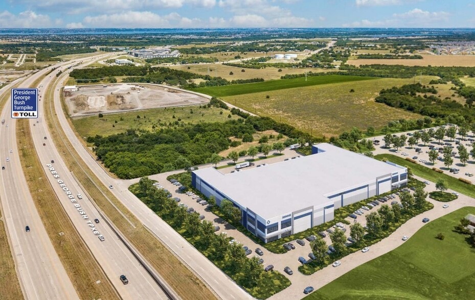 More Photos Of Pleasant Valley Rd & George Bush Turnpike, Sachse Distribution For Lease
