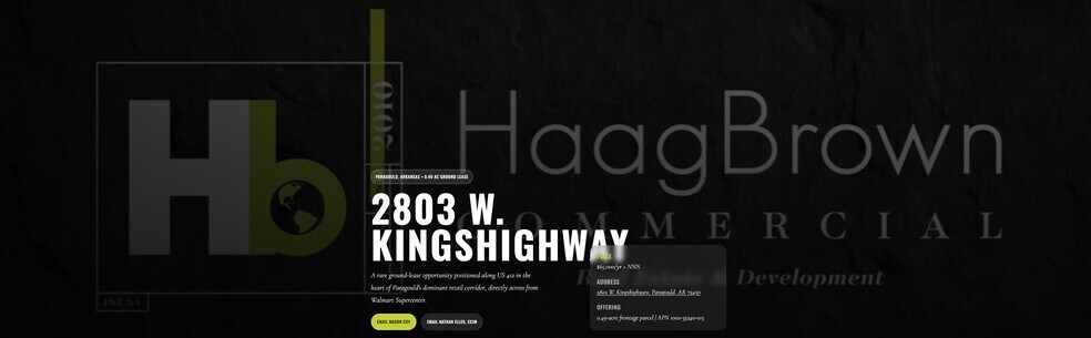 More Photos Of 2803 W Kingshighway, Paragould Land For Lease