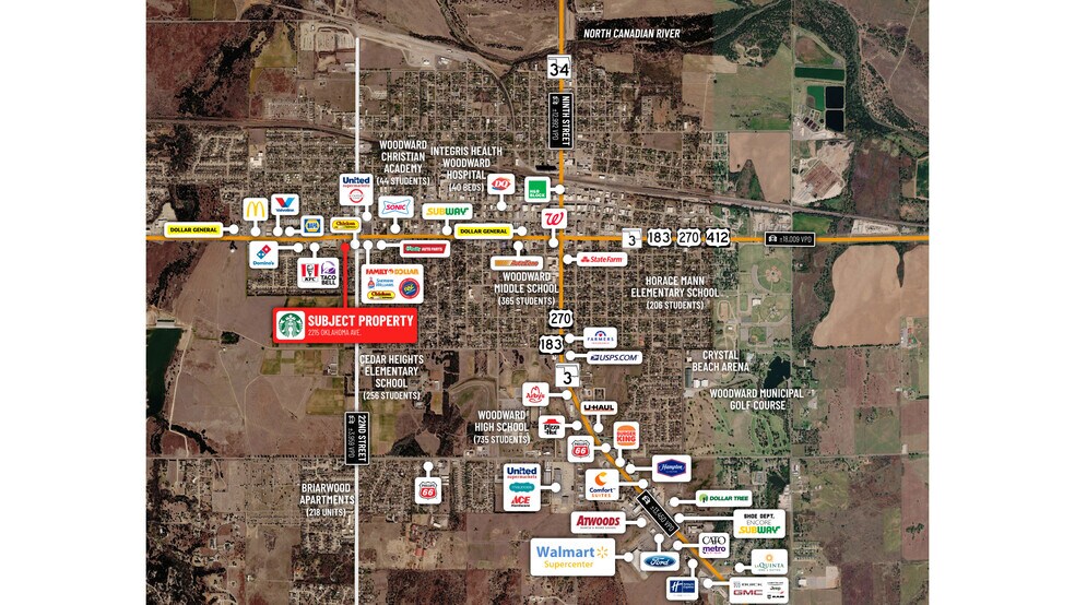 More Photos Of 2215 Oklahoma Ave, Woodward Fast Food For Sale