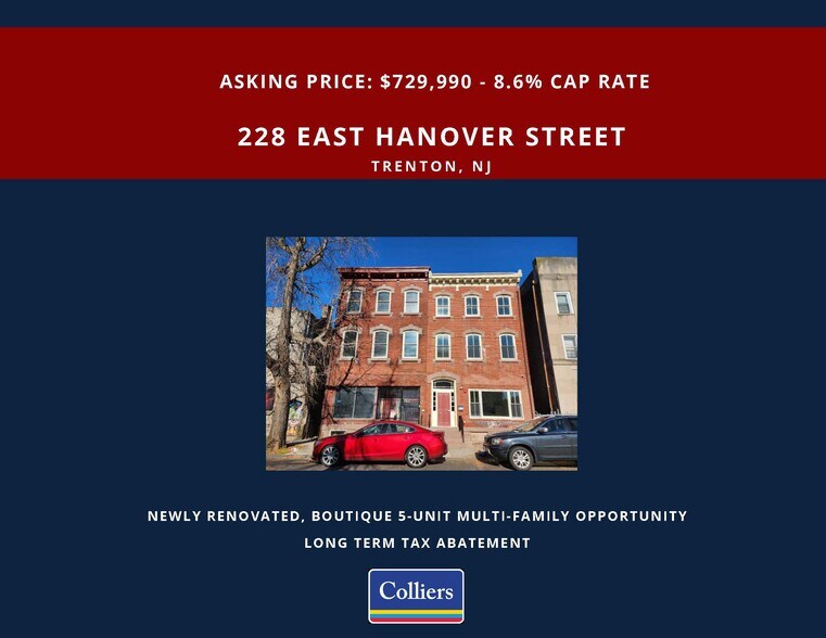 Primary Photo Of 228 E Hanover St, Trenton Apartments For Sale