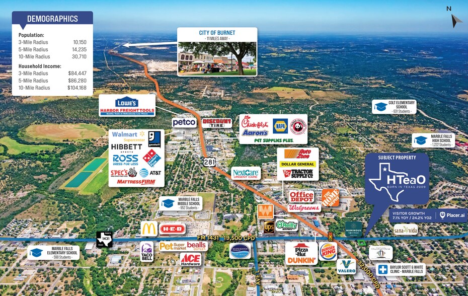 More Photos Of 909 Avenue H, Marble Falls Fast Food For Sale