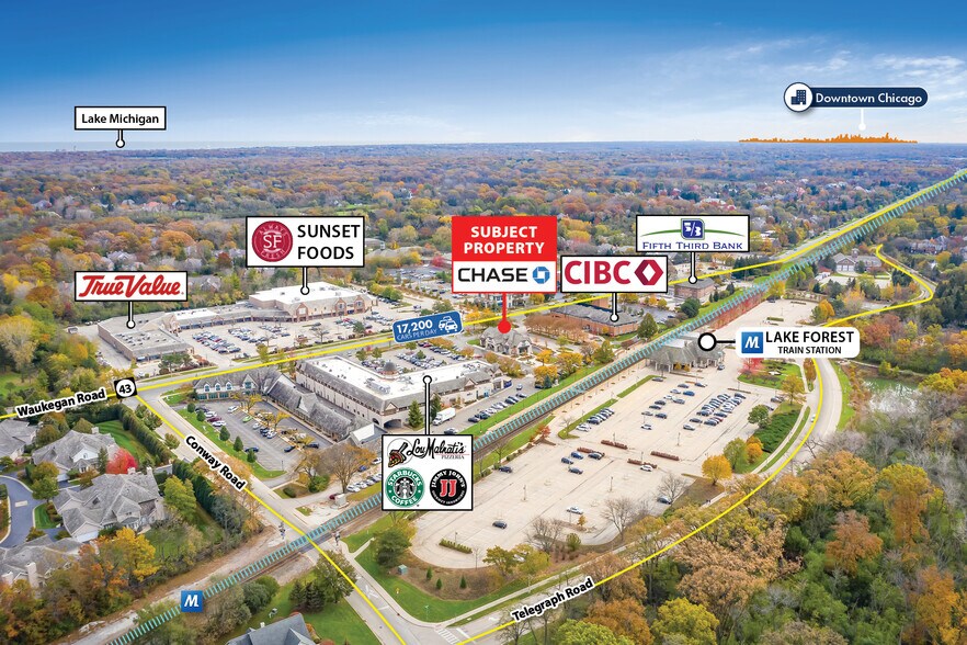 More Photos Of 884 S Waukegan Rd, Lake Forest General Retail For Sale