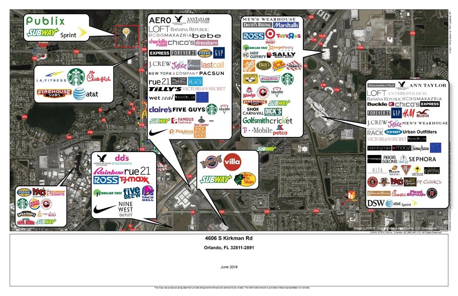 More Photos Of 4550-4666 Kirkman Rd, Orlando Unknown For Lease