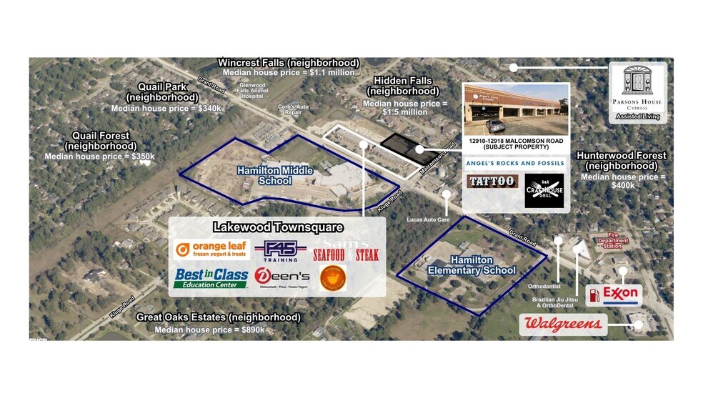 More Photos Of 12916 Malcomson Rd, Houston Storefront For Lease