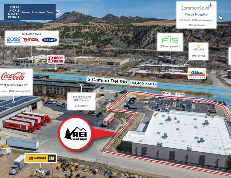 More Photos Of 1101 S Camino del Rio, Durango Freestanding For Sale