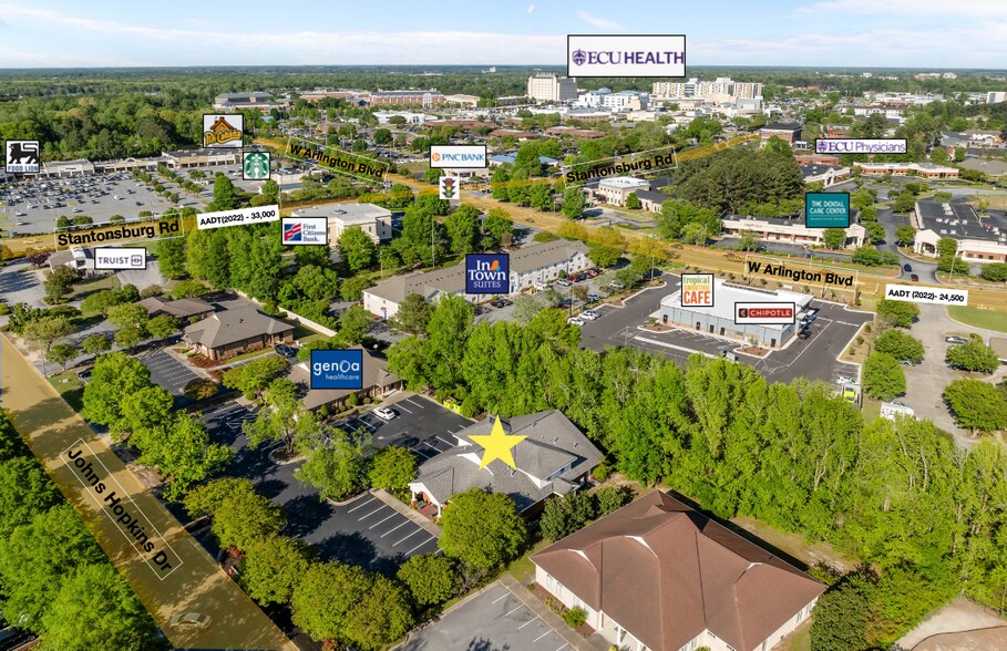 Primary Photo Of 845 Johns Hopkins Dr, Greenville Medical For Lease