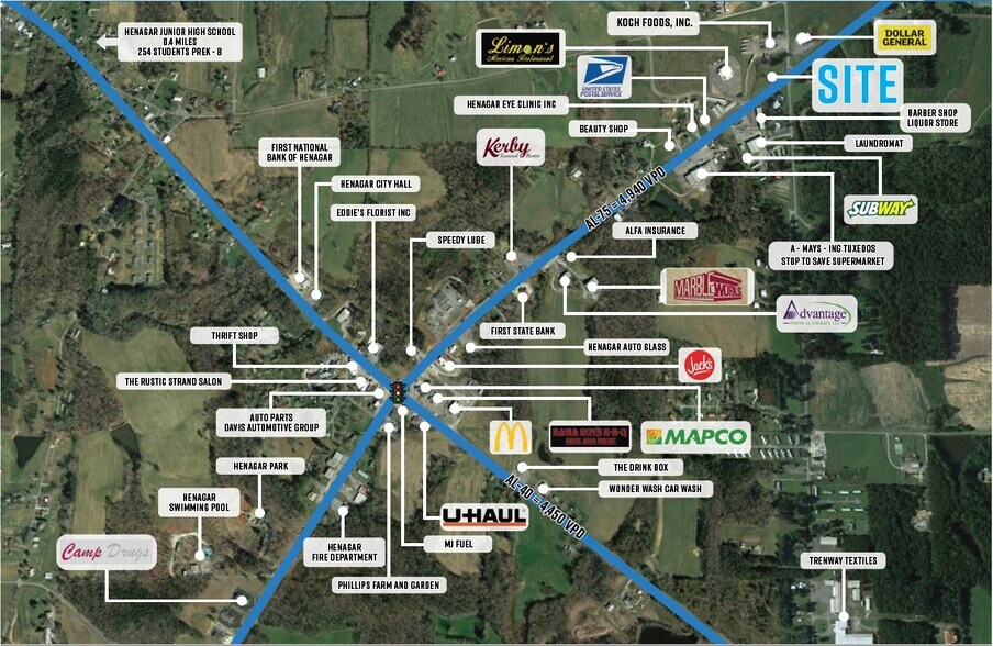 More Photos Of 16996 Broad St, Henagar Freestanding For Sale