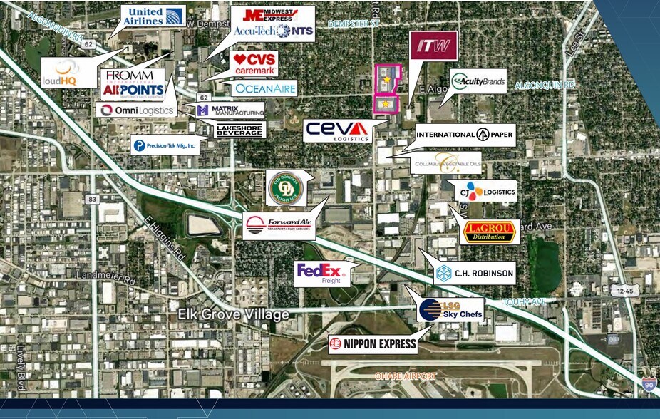 More Photos Of 25-30 E Algonquin Rd, Des Plaines Distribution For Lease