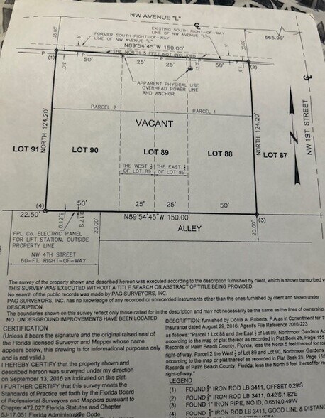 More Photos Of 00 NW Avenue L, Belle Glade Land For Sale