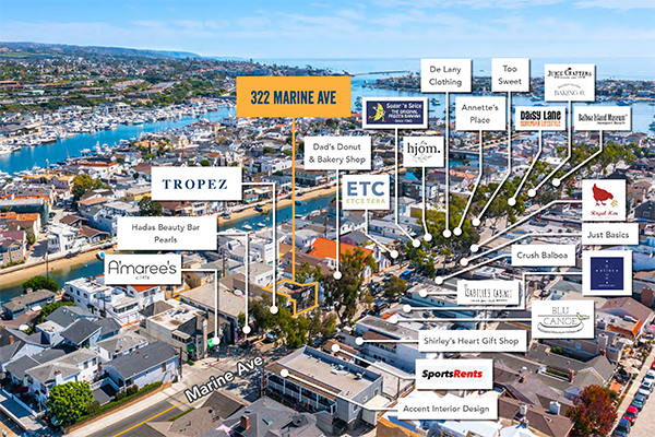 More Photos Of 322 Marine Ave, Newport Beach Freestanding For Lease